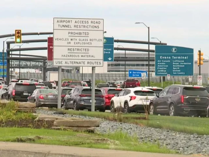 Flooding is partially blocking access to Detroit Metro Airport