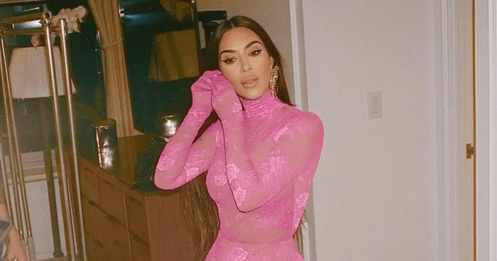 Kim Kardashian flaunts tiny waist in jeans customized by her children, trolls say 'we get it, you’re skinny again'