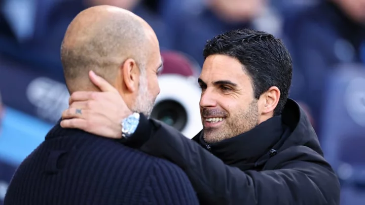 Mikel Arteta reveals Pep Guardiola phone call after Man City secured Premier League title