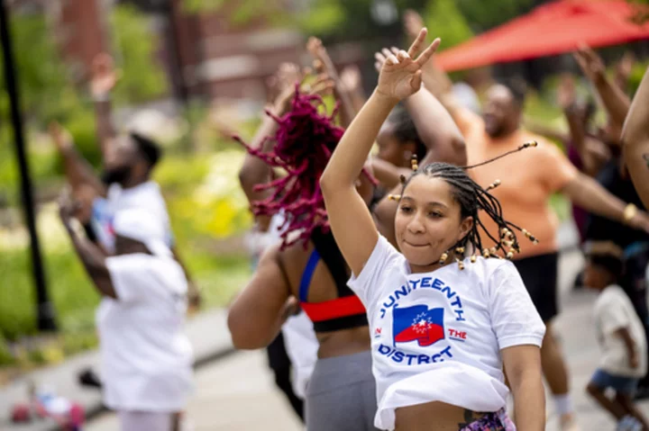 Americans mark Juneteenth with parties, events and quiet reflection on the end of slavery