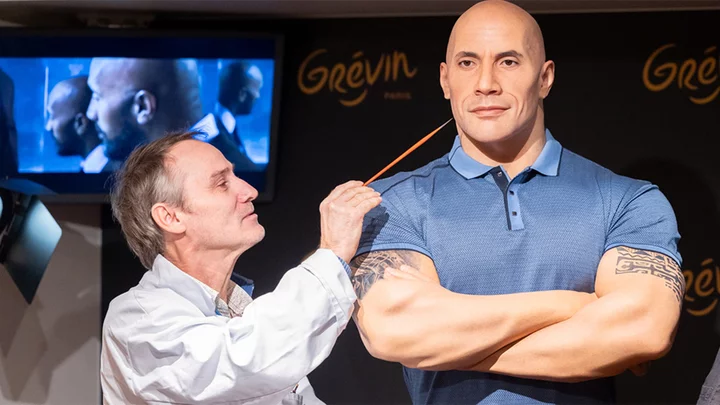 The Rock waxwork museum working on 'urgent' skin tone fix