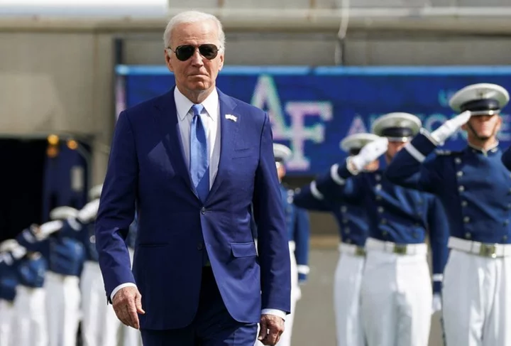 'The world needs you,' Biden tells Air Force graduates