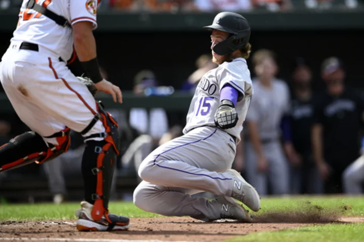 Goodman leads Rockies past Orioles 4-3 in major league debut as Colorado snaps 6-game skid