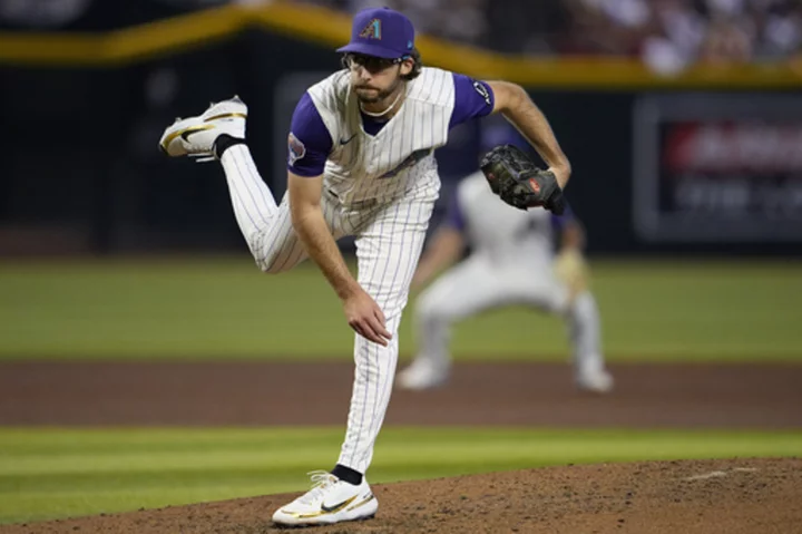 Gallen, Walker help Diamondbacks end 9-game skid with 3-0 victory over Padres