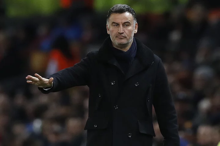 Paris St Germain sack Christophe Galtier