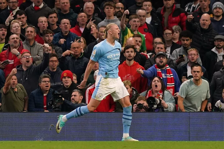 Erling Haaland shines as Man City condemn Man Utd to heavy derby day defeat