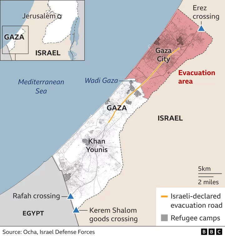 Some displaced Gazans returning to north despite risks, UN says