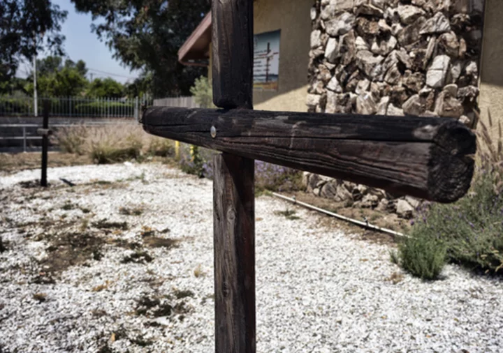 3 crosses burned at a small Los Angeles church and authorities investigate possible hate crime