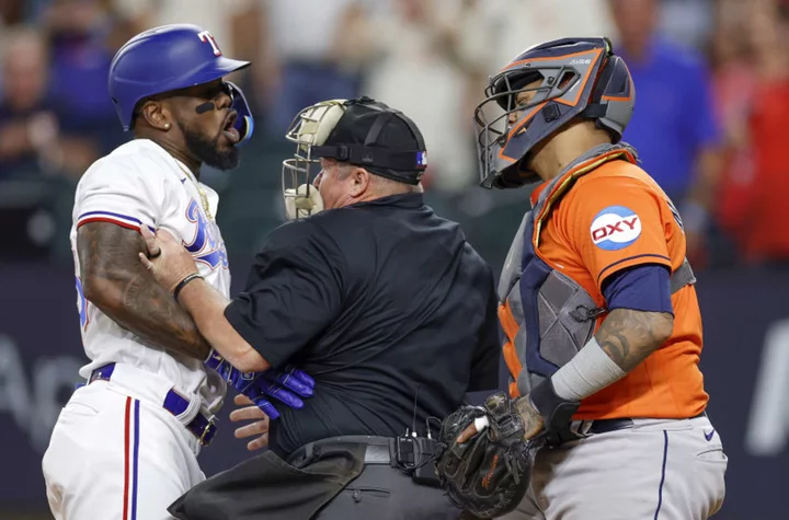 MLB makes asinine decision following benches-clearing Astros-Rangers brouhaha