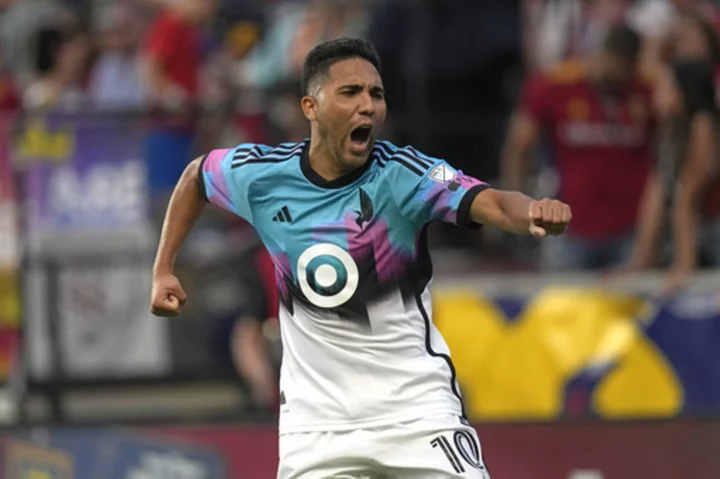 Glad's late goal helps Real Salt Lake tie Minnesota United 2-2