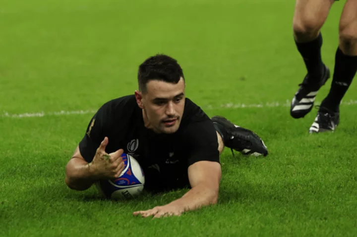 All Blacks crush Argentina 44-6 to reach fifth Rugby World Cup final