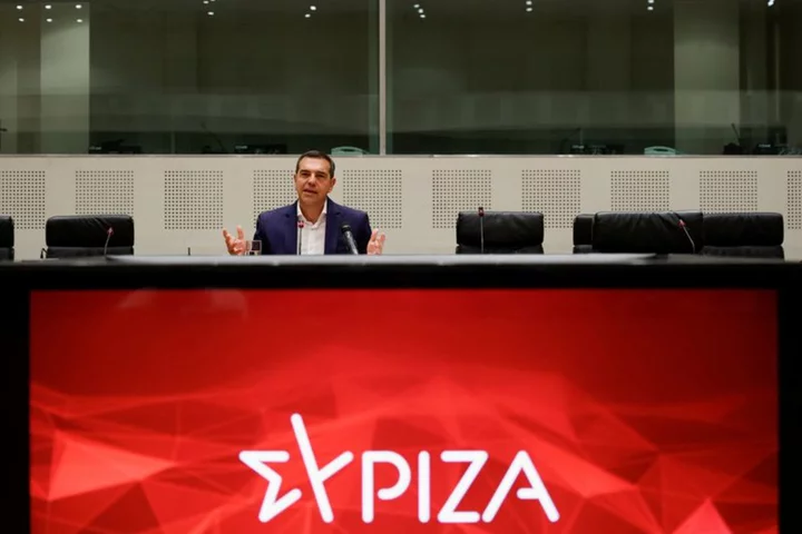 Greek leftist leader Tsipras resigns as Syriza party leader