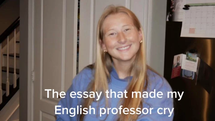 Teenager's essay that made English teacher cry has TikTok 'sobbing'