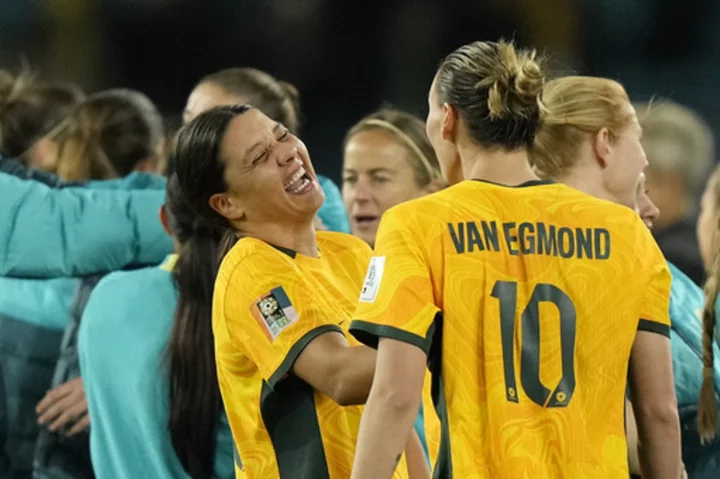 Australia pulling for Matildas to advance in Women's World Cup. Only 1 host has ever won the title