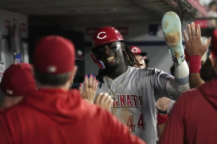 Reds spoil Mike Trout's return to the Angels' lineup with a 4-3 victory