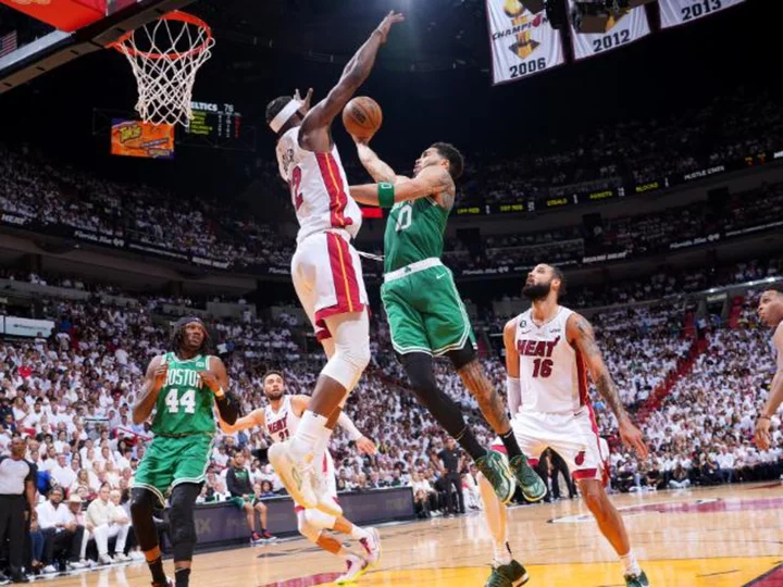 Boston Celtics avoid sweep in Game 4 against Miami Heat, but still face unprecedented task with 3-1 series hole