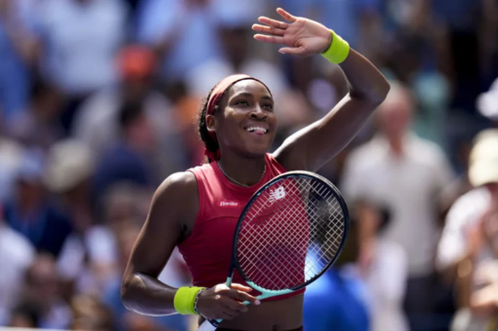 Coco Gauff reaches her first US Open semifinal at age 19. Novak Djokovic makes it to his 13th