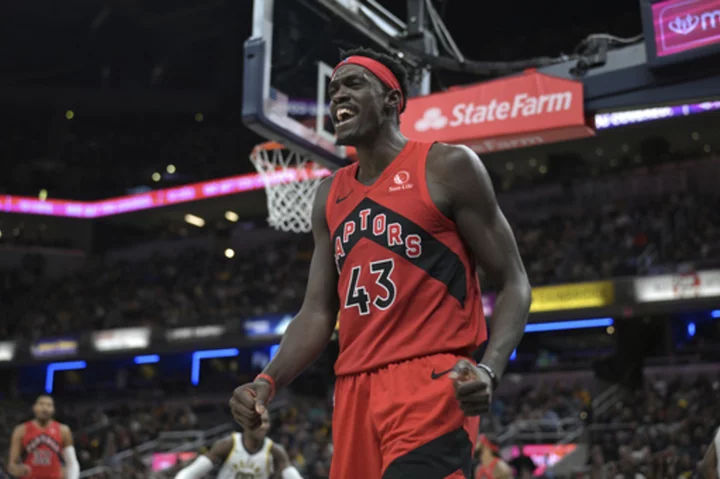 Pascal Siakam, Scottie Barnes help Raptors beat Patriots 132-131