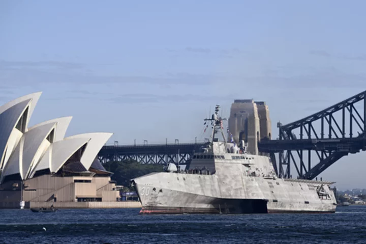 US navy secretary says Australian multination military exercise demonstrates unity to China