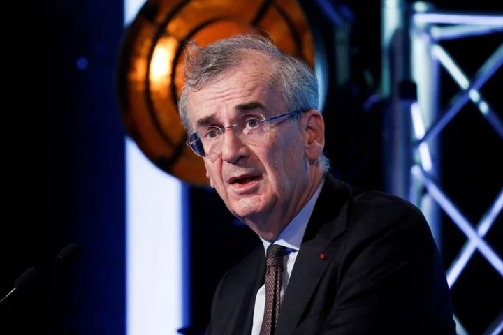 Bank of France's Villeroy: Inflation may be past its peak in France