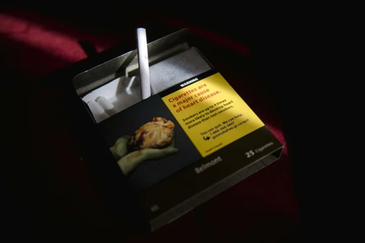 Each cigarette in Canada to come with warning label