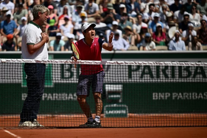 Japan's Nishioka ends Seyboth Wild run to make French Open last 16