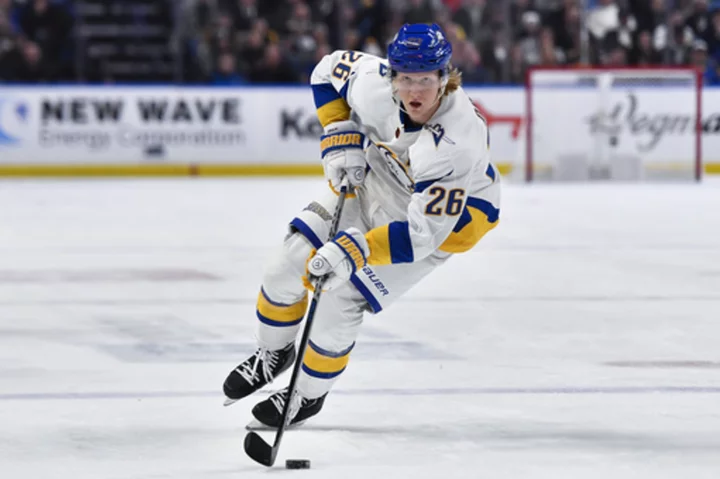 Buffalo Sabres lock up defenseman Rasmus Dahlin to 8-year, $88 million contract extension