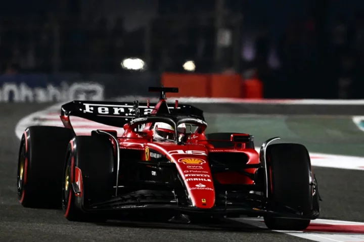Leclerc fastest, Sainz crashes as Ferrari out-pace Mercedes