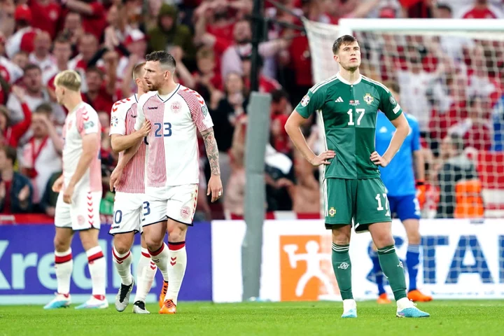 Northern Ireland beaten by Denmark after seeing late leveller ruled out by VAR