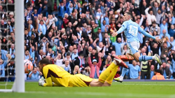 How Phil Foden's goal against Nottingham Forest nearly broke a Premier League pass record