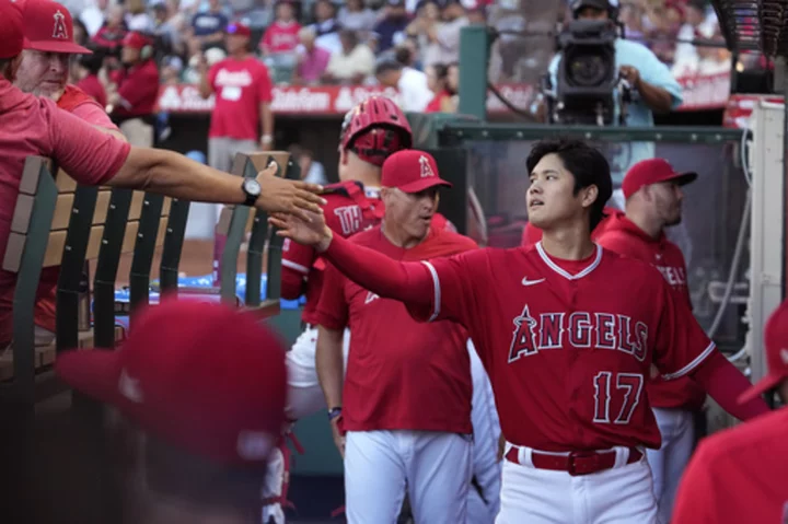 Ohtani's RBI triple, Moniak's big night propel Angels past slumping Yankees, 5-1