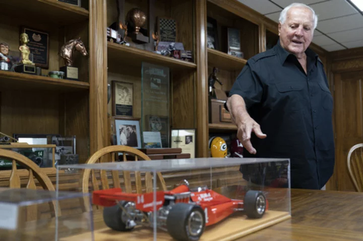 A.J. Foyt returns to the Indy 500, his legacy long secured and grief fresh from his wife's death