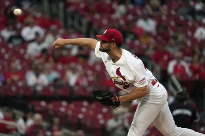 Hudson works 7 strong innings and the Cardinals hit 4 HRs in 7-3 win over AL Central-leading Twins