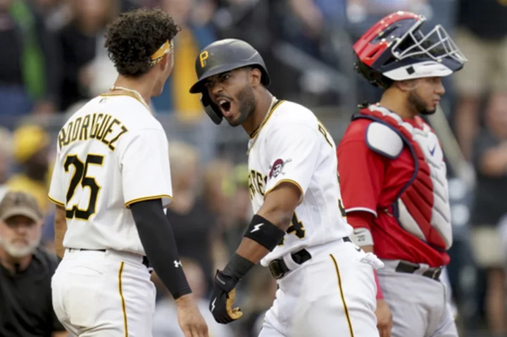 Palacios and Falter lead the Pirates to a 5-1 victory over the Nationals