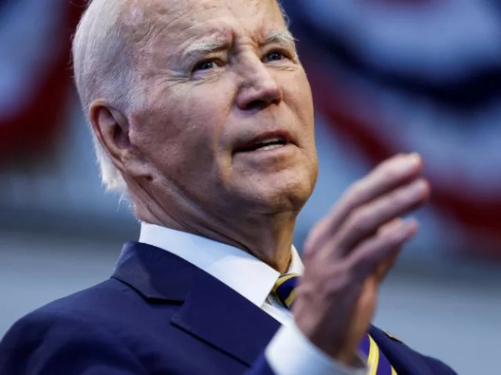 Biden tries to show off his global leadership as challenges pile up at home