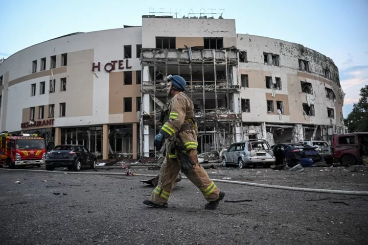 Russian missile hits hotel used by UN in Zaporizhzhia -officials