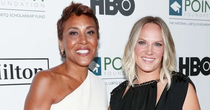 'GMA' host Robin Roberts shares BTS footage and wedding clip as she reveals her 'special gift' for wife Amber Laign