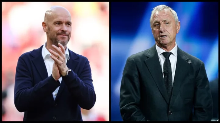 Erik ten Hag discusses conversation with Johan Cruyff aged 13