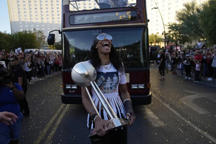 Aces celebrate 2nd WNBA championship and promise more are on the way