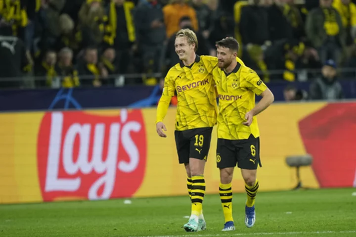 Füllkrug, Brandt steer Dortmund to back-to-back wins over Newcastle in Champions League