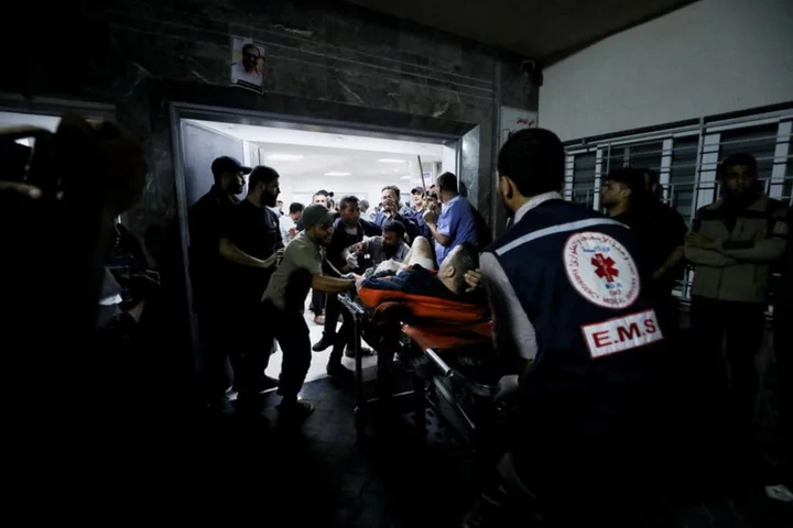 Reactions to strike on Gaza hospital killing hundreds