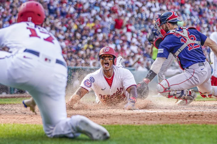 Chris Sale can't get through the 5th inning as Nationals ding playoff hopes of Red Sox, 10-7