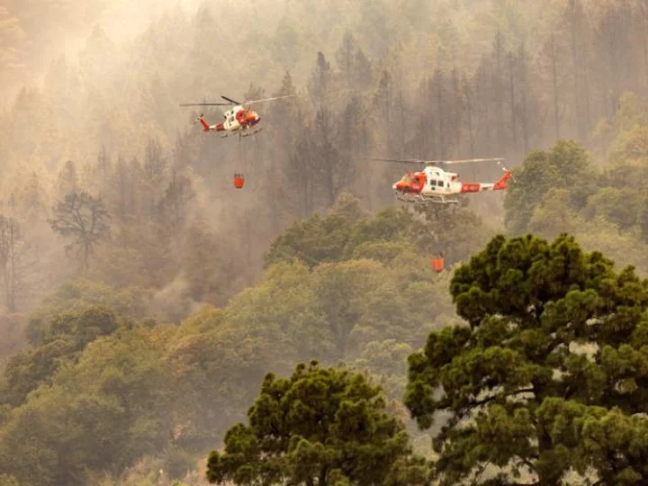 Evacuations surge to 12,000 as wildfires tear through Tenerife