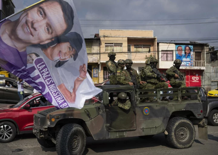 A seventh man accused in killing of an Ecuador presidential candidate is slain inside prison