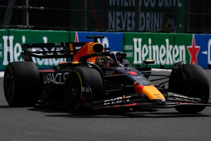 Max Verstappen sets fastest time in Mexican Grand Prix practice