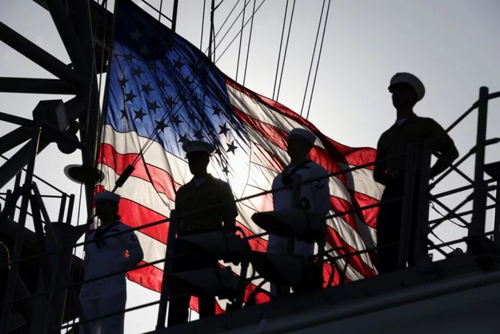 Biden chooses female admiral to lead US Navy -official