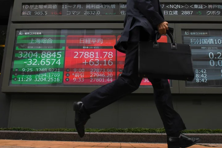 Asian Stocks Retreat as Debt Impasse Fuels Caution: Markets Wrap