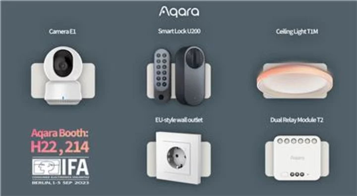 Aqara To Unveil New Smart Home Devices at IFA 2023, Embracing the Future of Connected Living