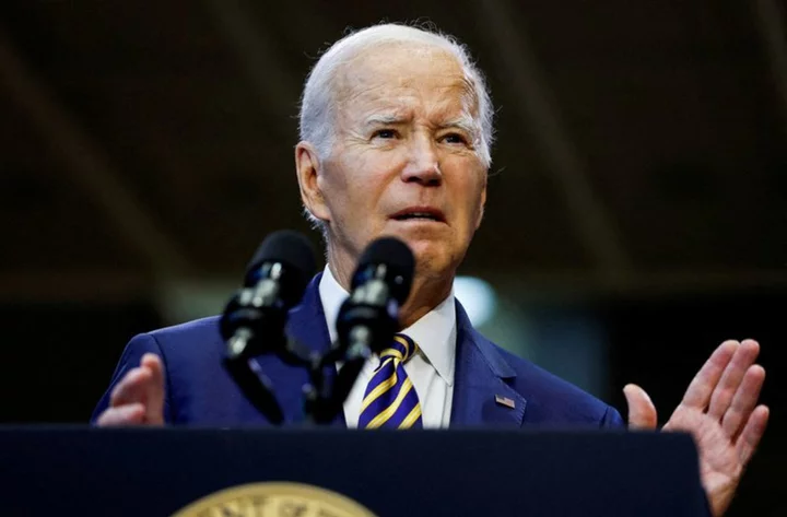 Biden calls on political leaders to shed 