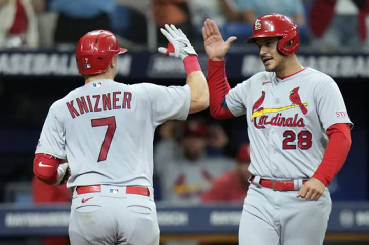 Liberatore throws 8 scoreless innings in the Cardinals' 5-2 victory over the Rays